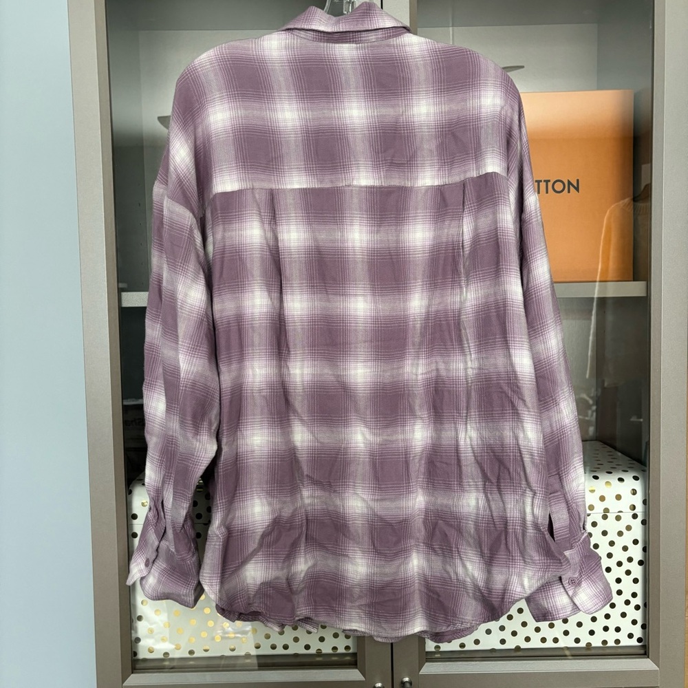 Express Pearl Embellished Boyfriend Portofino Shirt - Picture 4 of 4